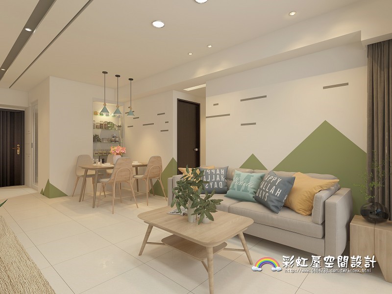 高雄室內設計-都市森河畔新成屋裝修案