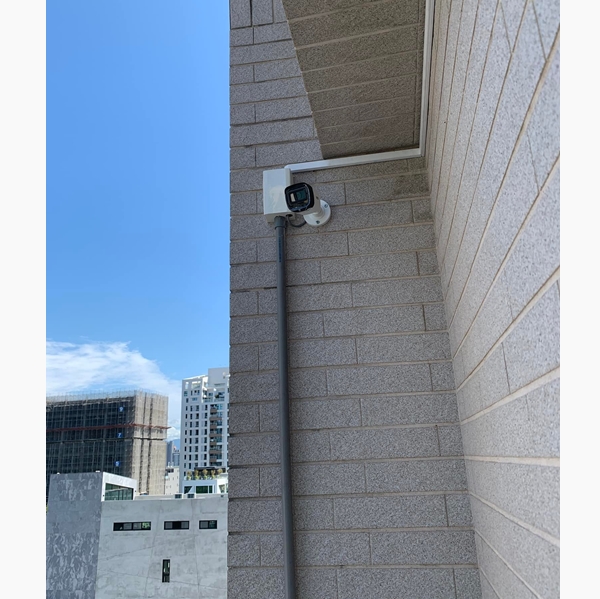 台中蛋黃區豪宅攝影機架設