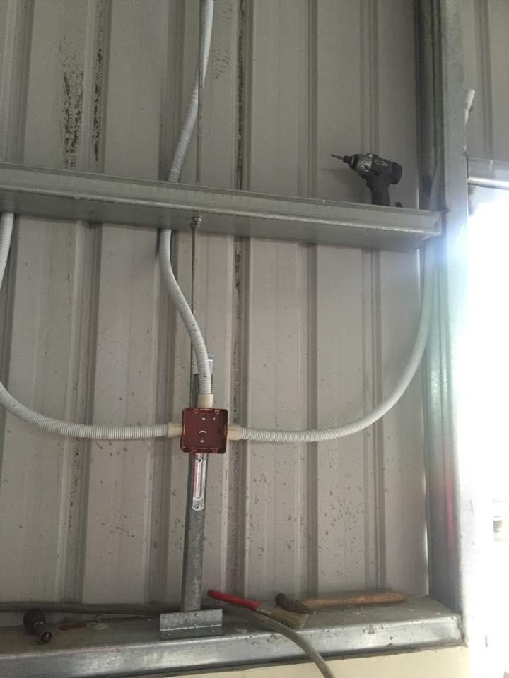 新倉儲工程：監視系統和安防線路配管及拉線-千越通信科技弱電工程