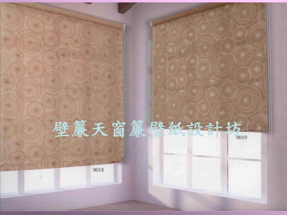 透光不透視捲簾