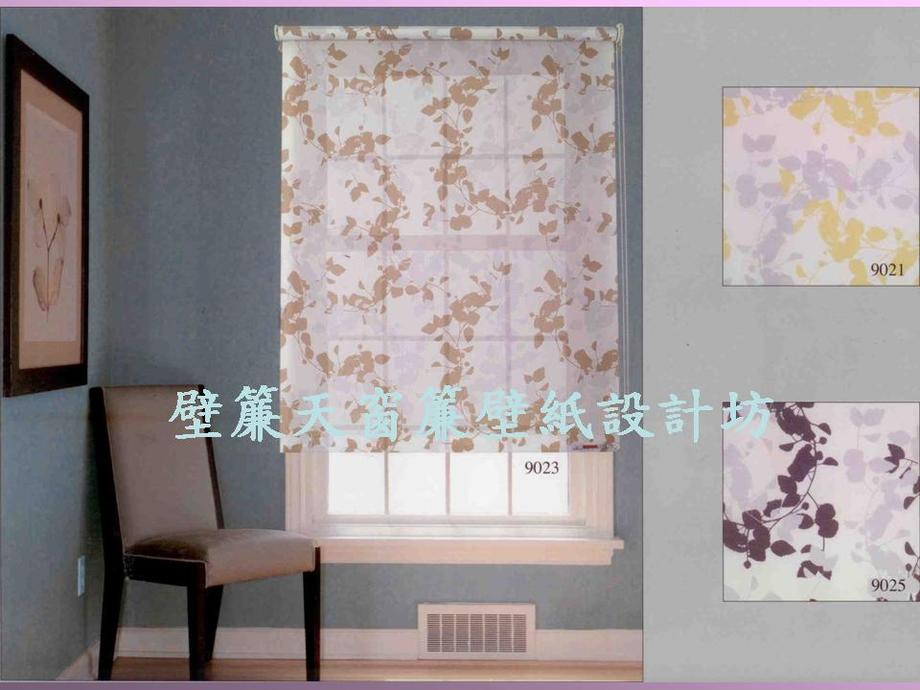 透光不透視捲簾