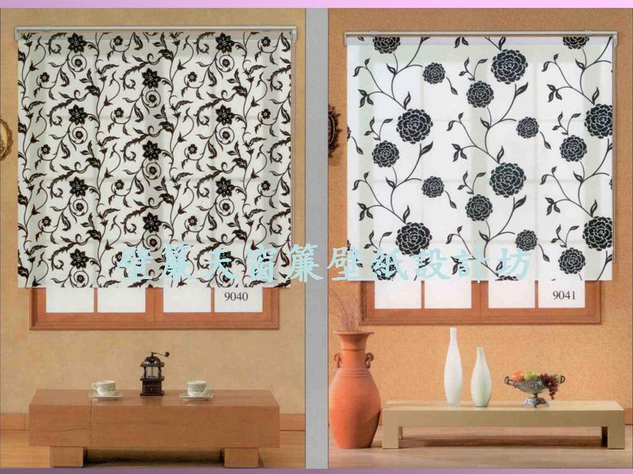 透光不透視捲簾