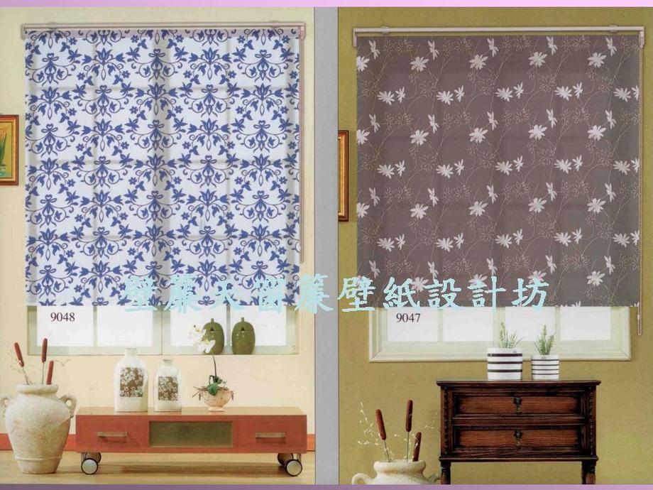 透光不透視捲簾