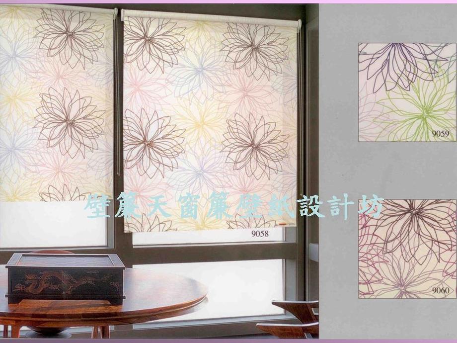 透光不透視捲簾