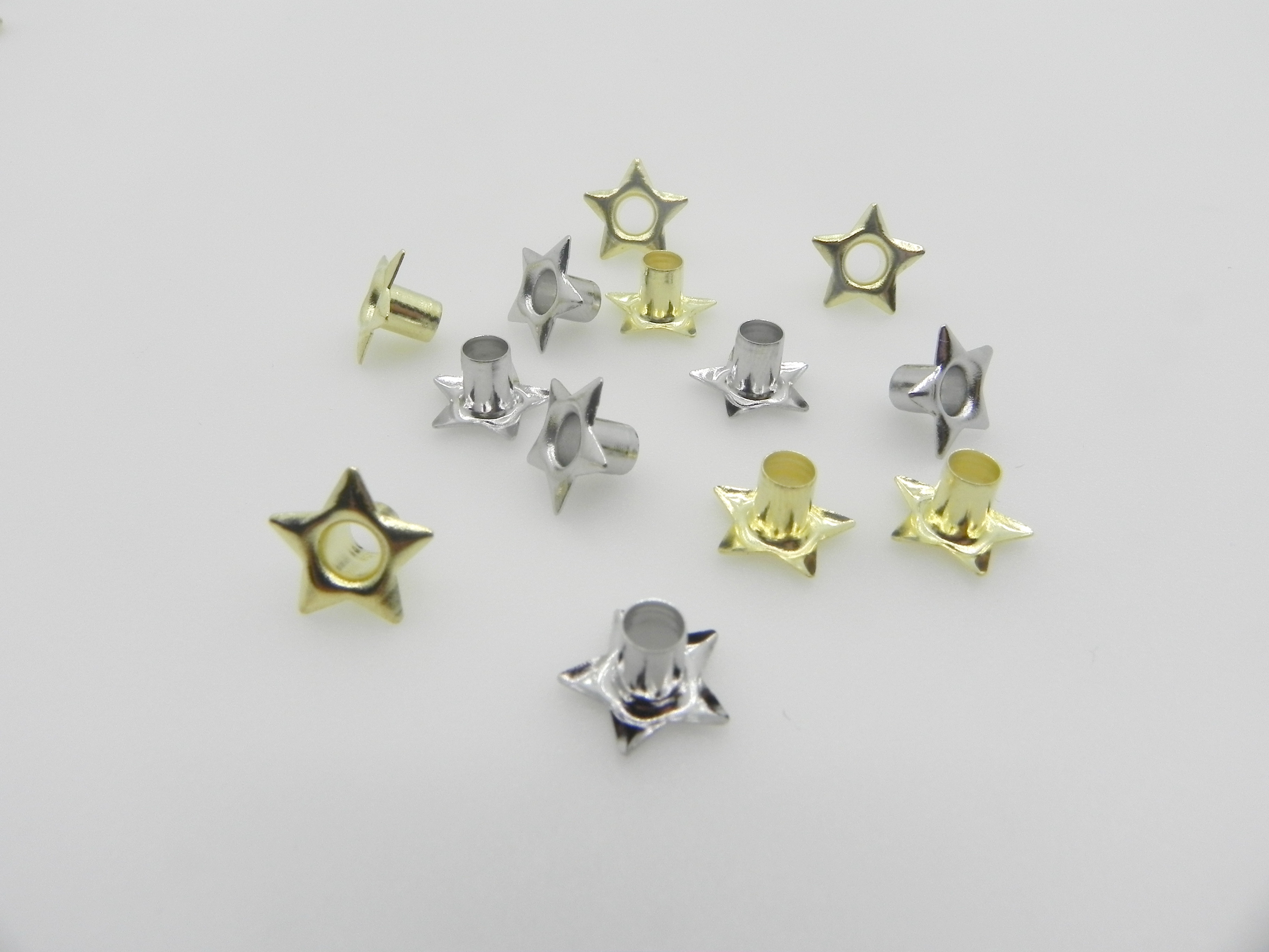 金屬G眼,星型企眼