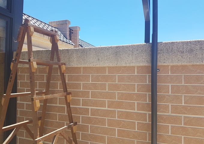 大昌一路-外牆抿石子防水