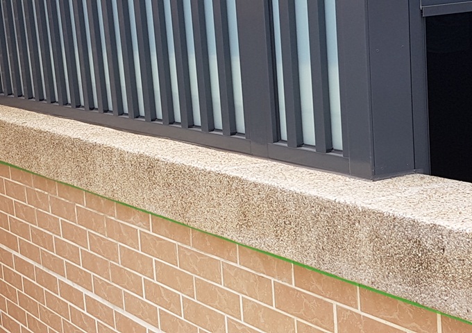 大昌一路-外牆抿石子防水