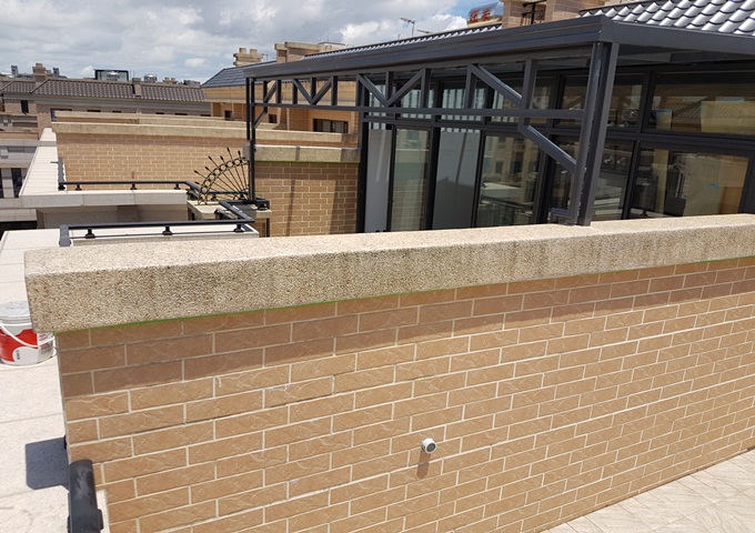 大昌一路-外牆抿石子防水