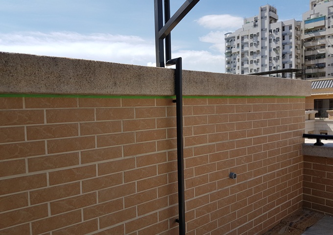 大昌一路-外牆抿石子防水