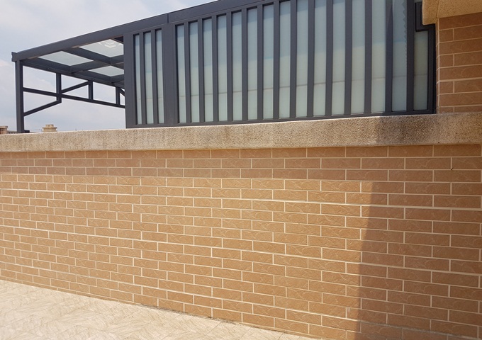 大昌一路-外牆抿石子防水