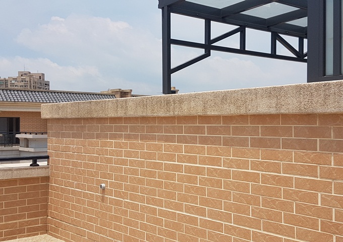 大昌一路-外牆抿石子防水