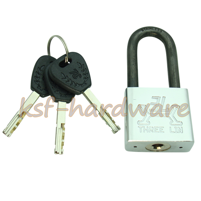 四角頭白鐵中長鎢鋼鎖