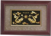 立體金箔祥龍獻瑞