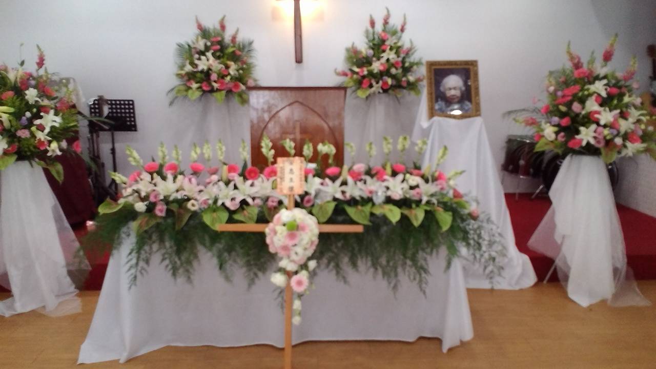 教會追思禮拜佈置-三星花苑