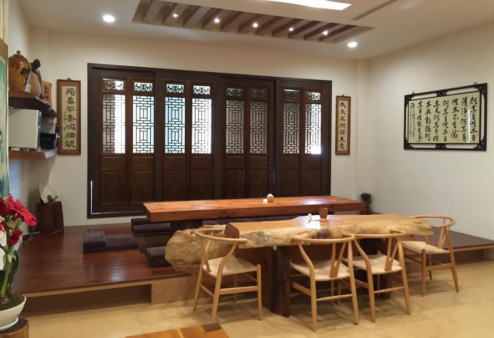 艸田茶鋪二樓的茶藝空間