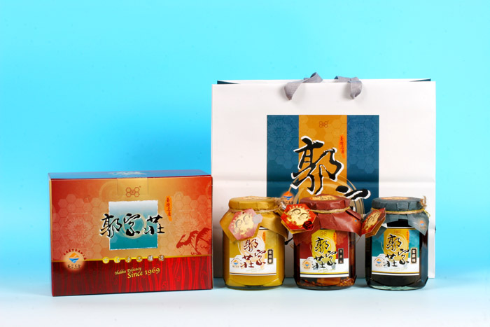 禮盒三個六角瓶