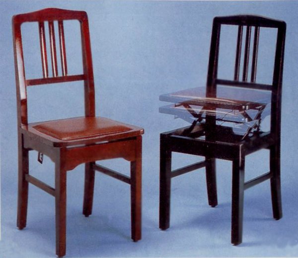 鋼琴靠背升降椅