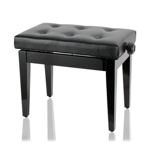 鋼琴微調升降椅(黑色)