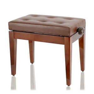 鋼琴微調升降椅(木色)