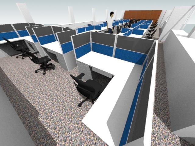 優全辦公室空間規劃-3D空間設計