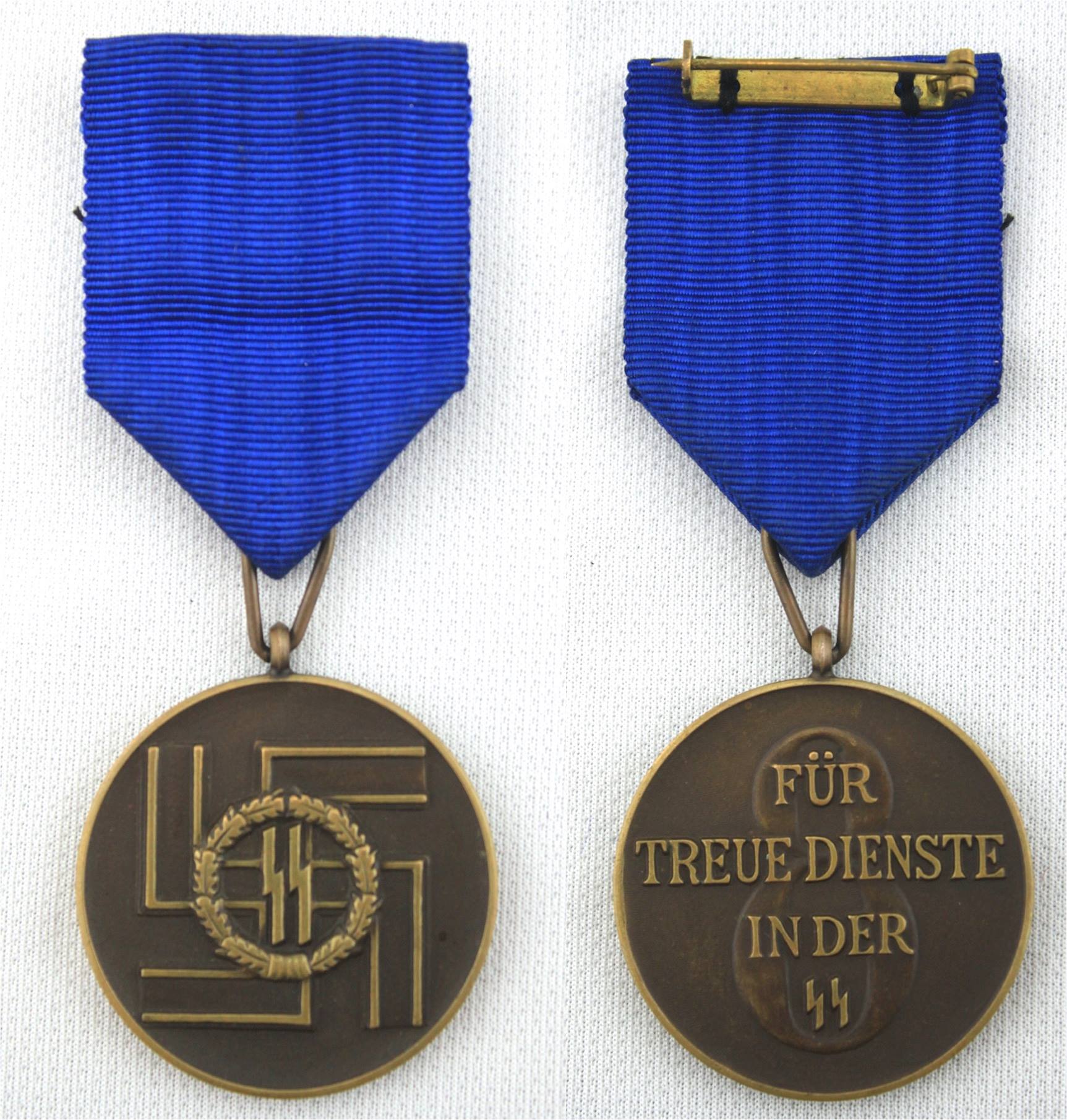 SS黨衛軍8年年資章