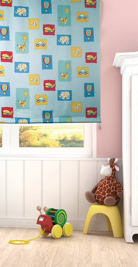 高雄兒童羅馬簾