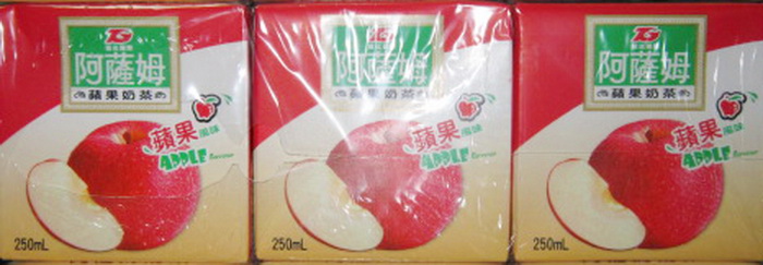 阿薩姆奶茶250ml-(蘋果風味)