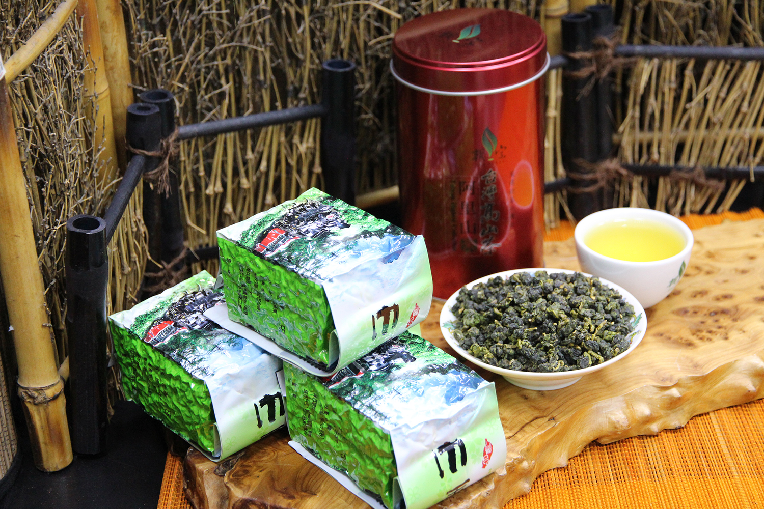 阿里山石棹金萱茶