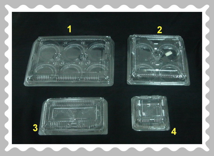 自扣型透明蛋塔盒