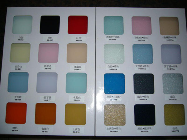 烤漆色板