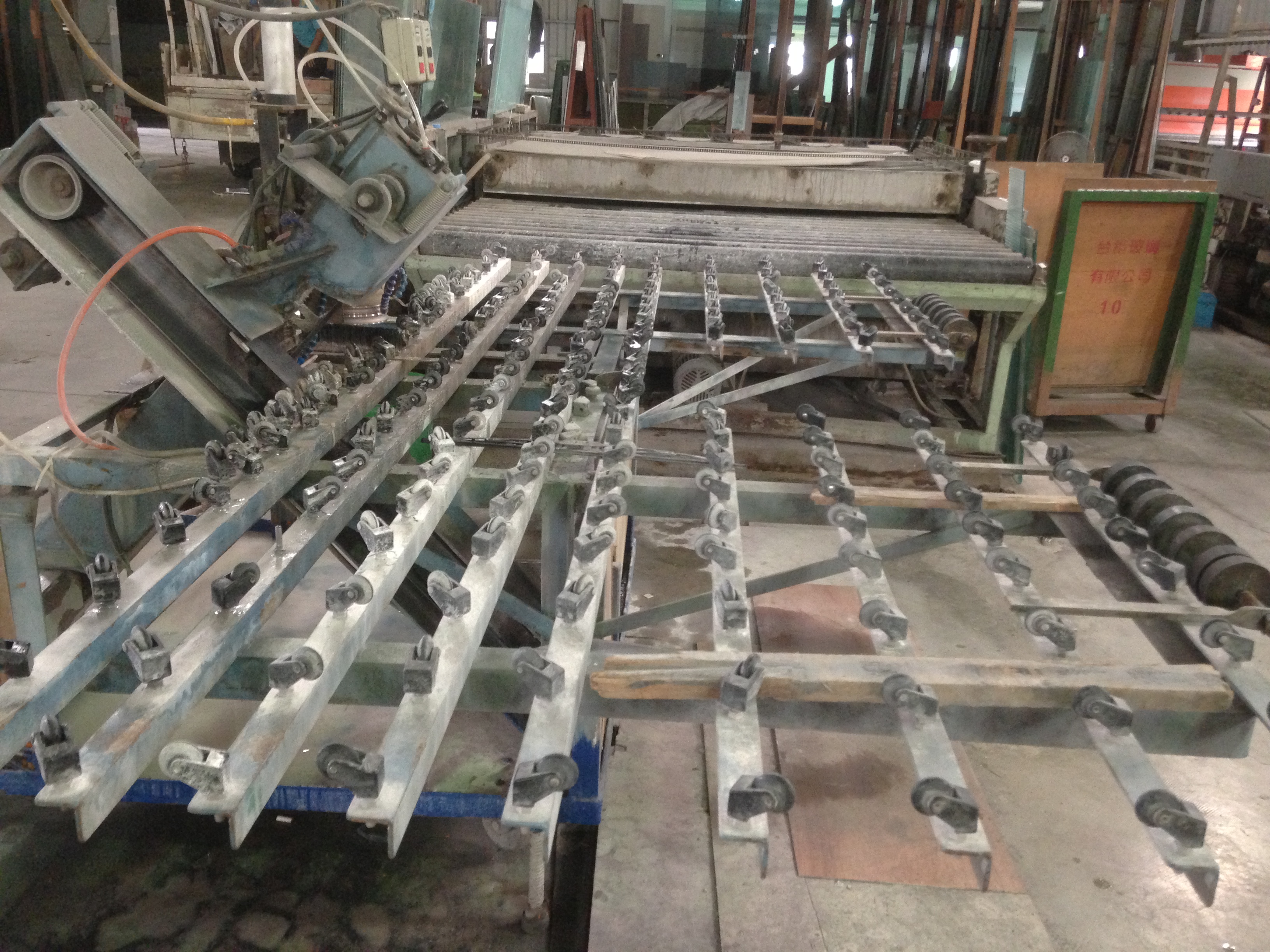 絹絲玻璃,噴砂玻璃