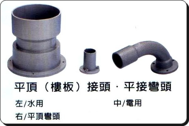 平頂接頭‧平彎接頭