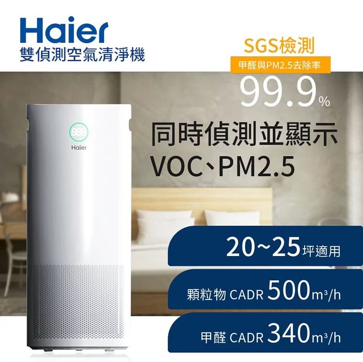 雙偵測除醛空氣清淨機-AP500