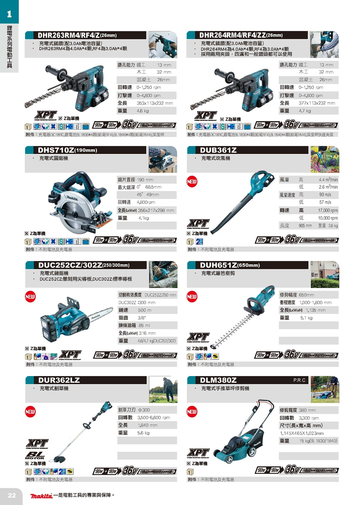 鋰電系列電動工具