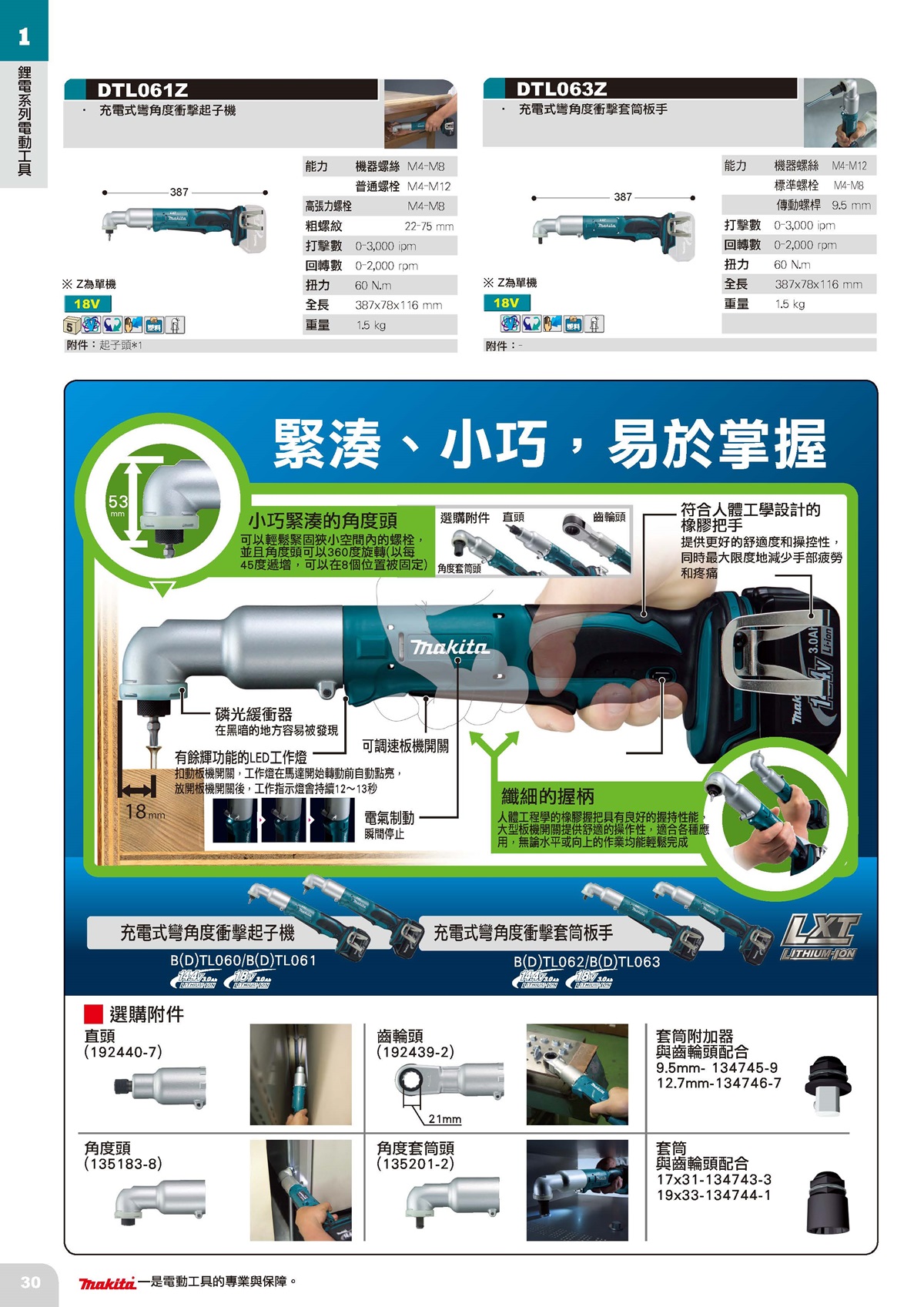 鋰電系列電動工具