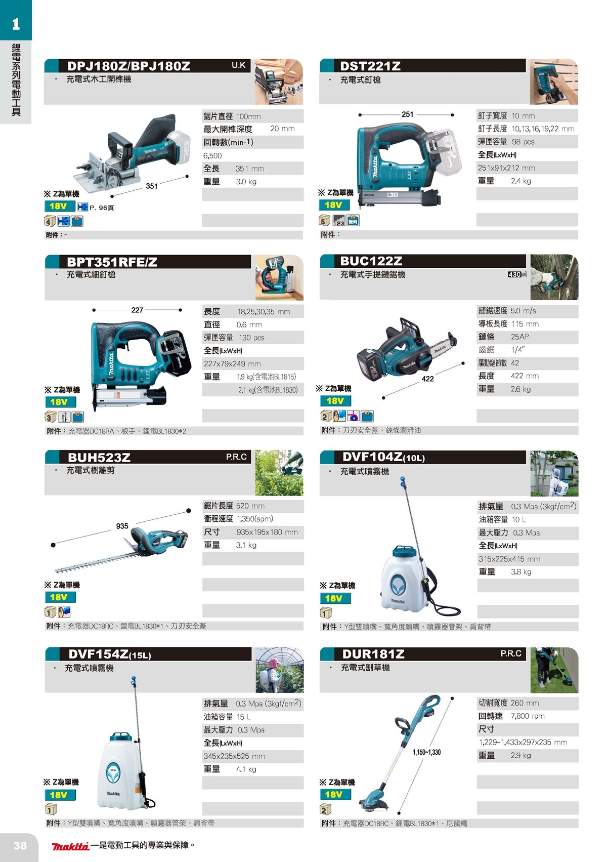 鋰電系列電動工具