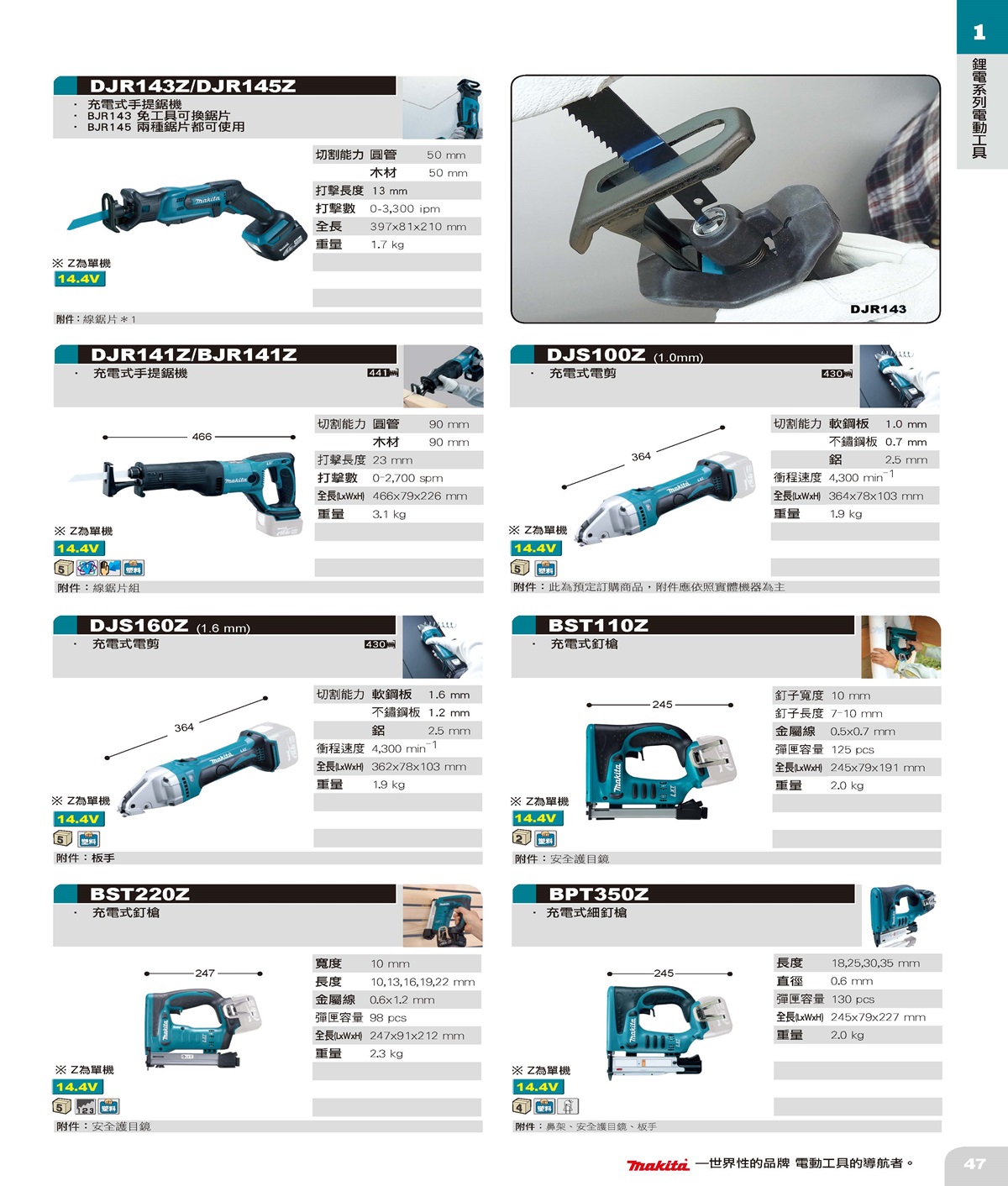 鋰電系列電動工具