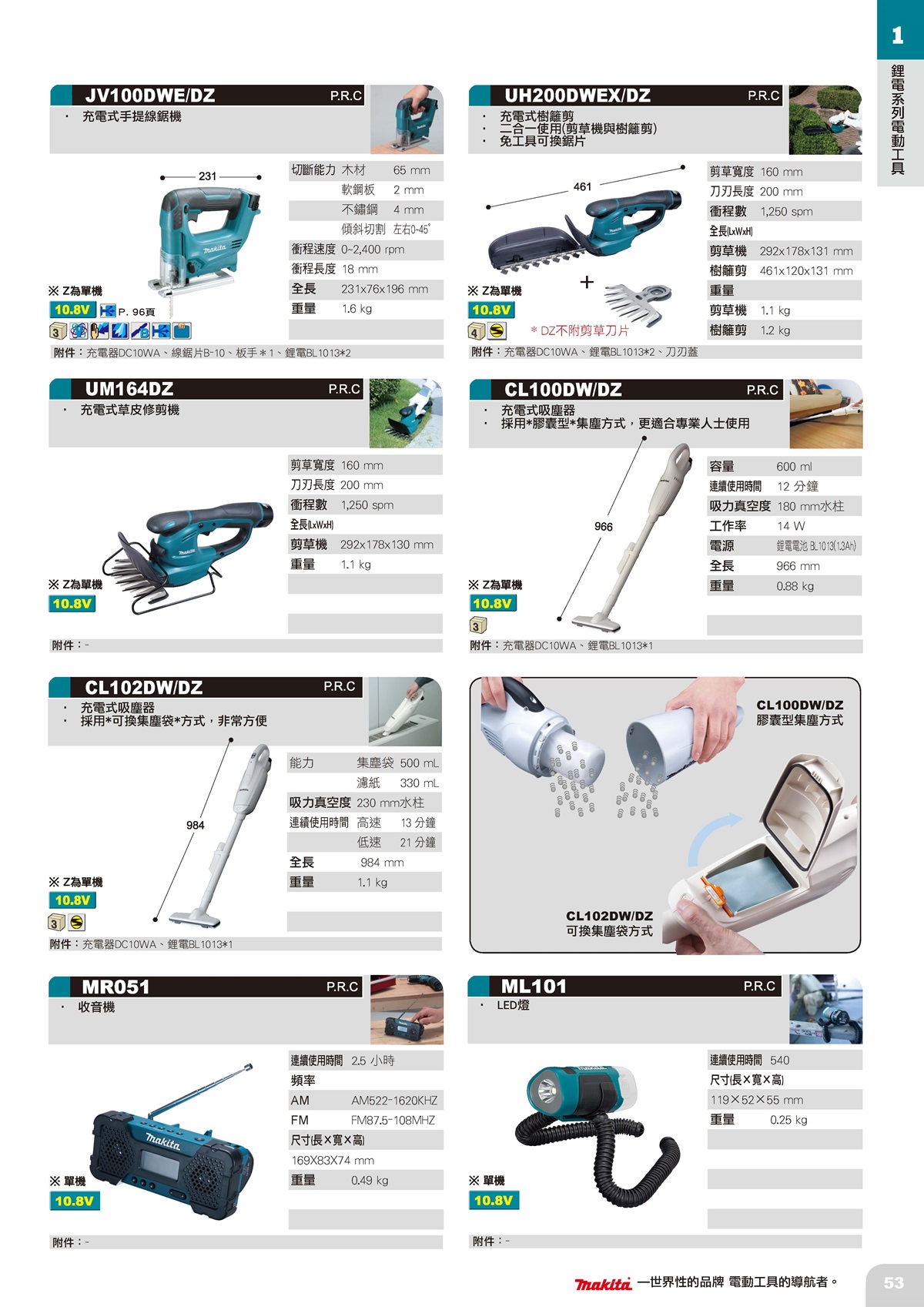 鋰電系列電動工具
