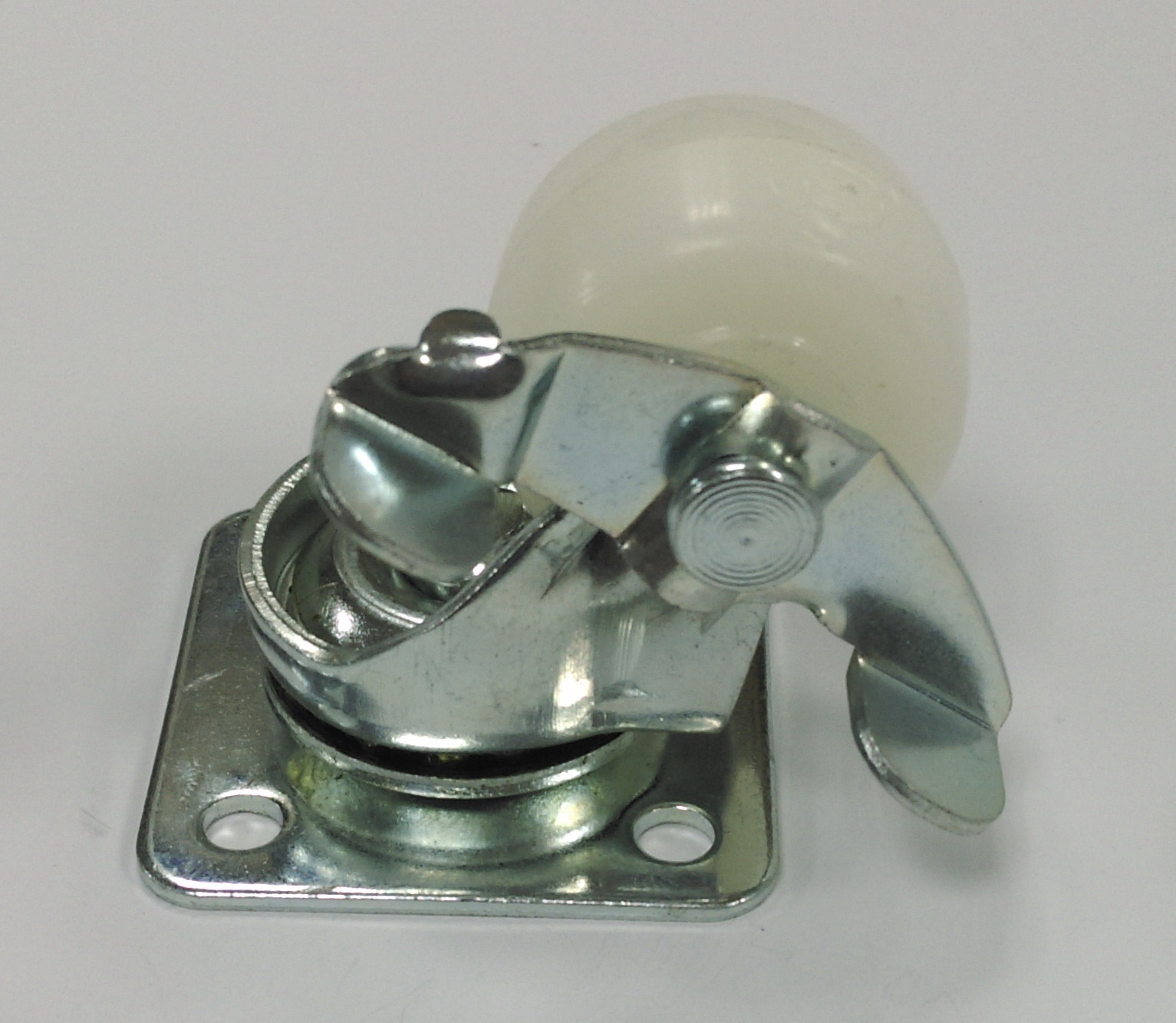 39-1.2白色尼龍輪四角剎車-1.25