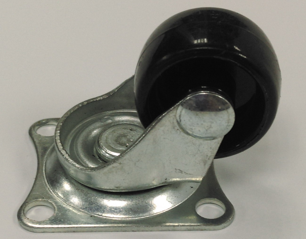 14-1平頂活動尼龍輪-四活黑