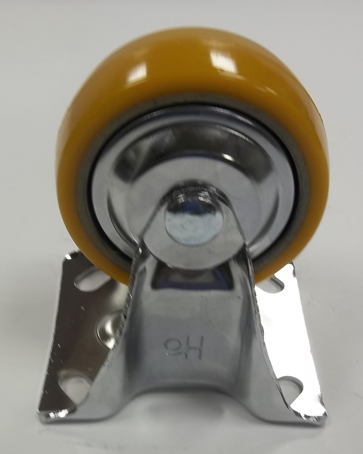 08-4x1.12-PU-固定輪-黃色(7x8.5)600KG-08