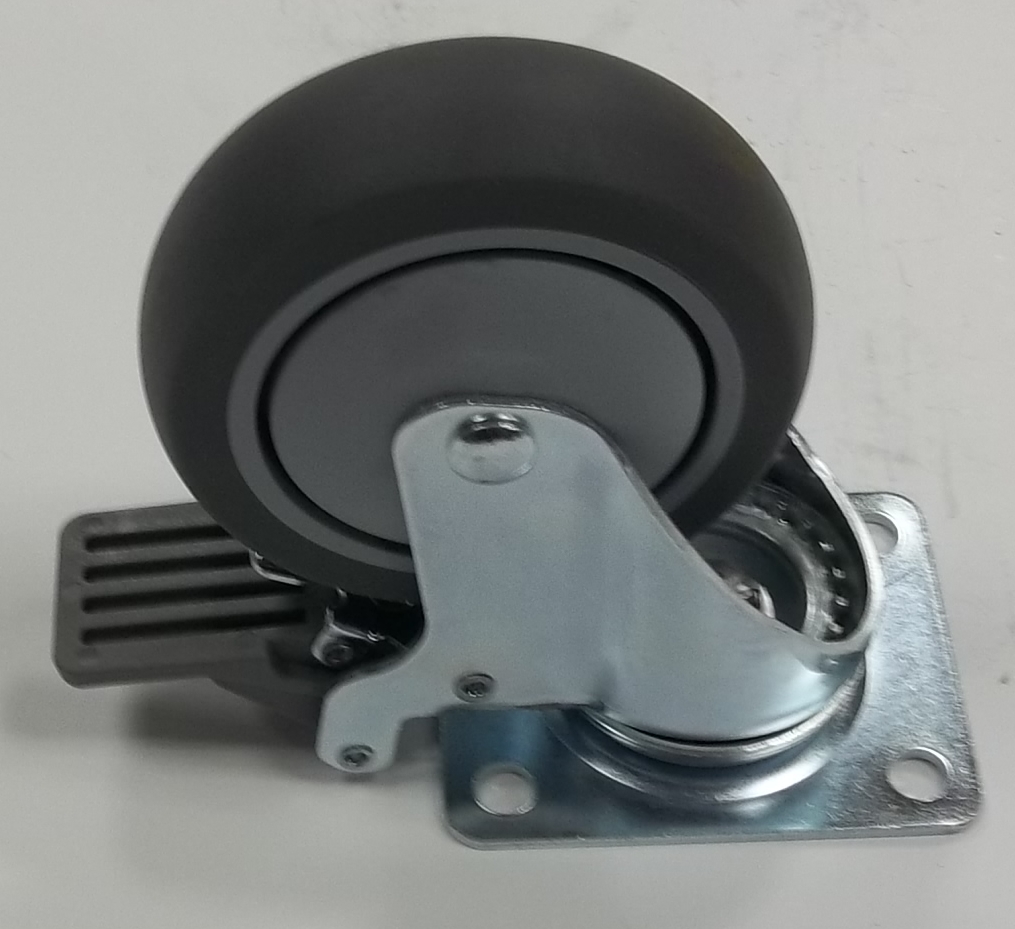 05-362-4TPE四角前雙剎車輪