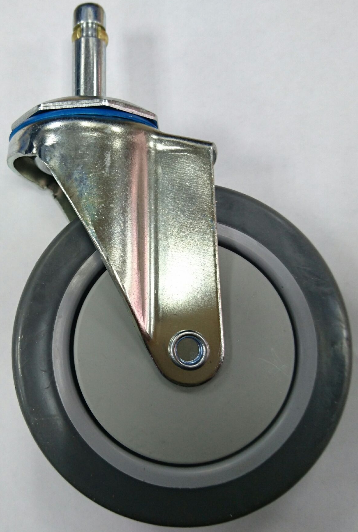 07-4∮11銅扣灰TPR精軸活動輪-軸長38-4TPR11MM-G7