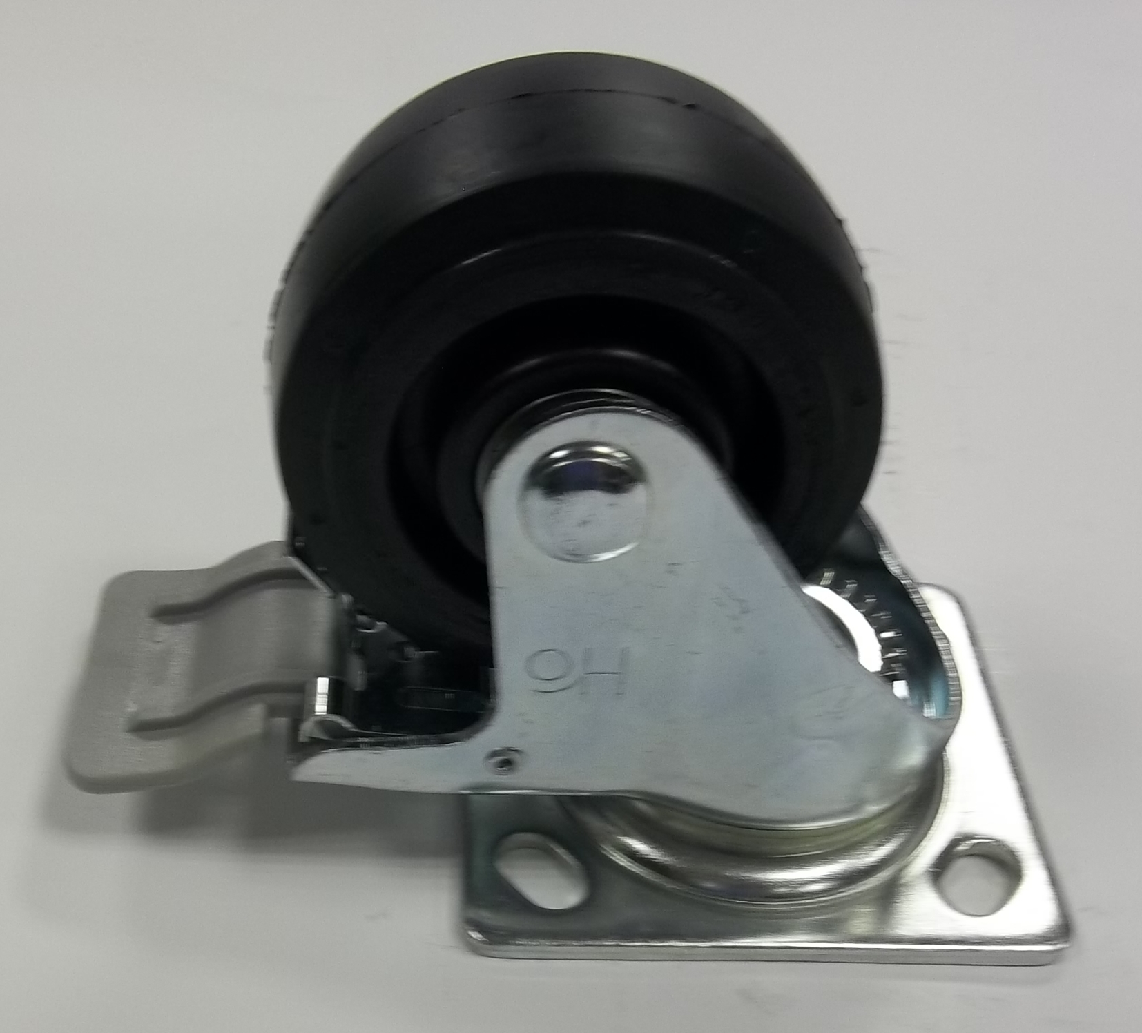 08-4x2(輕)活動輪-橡膠-白鐵-08