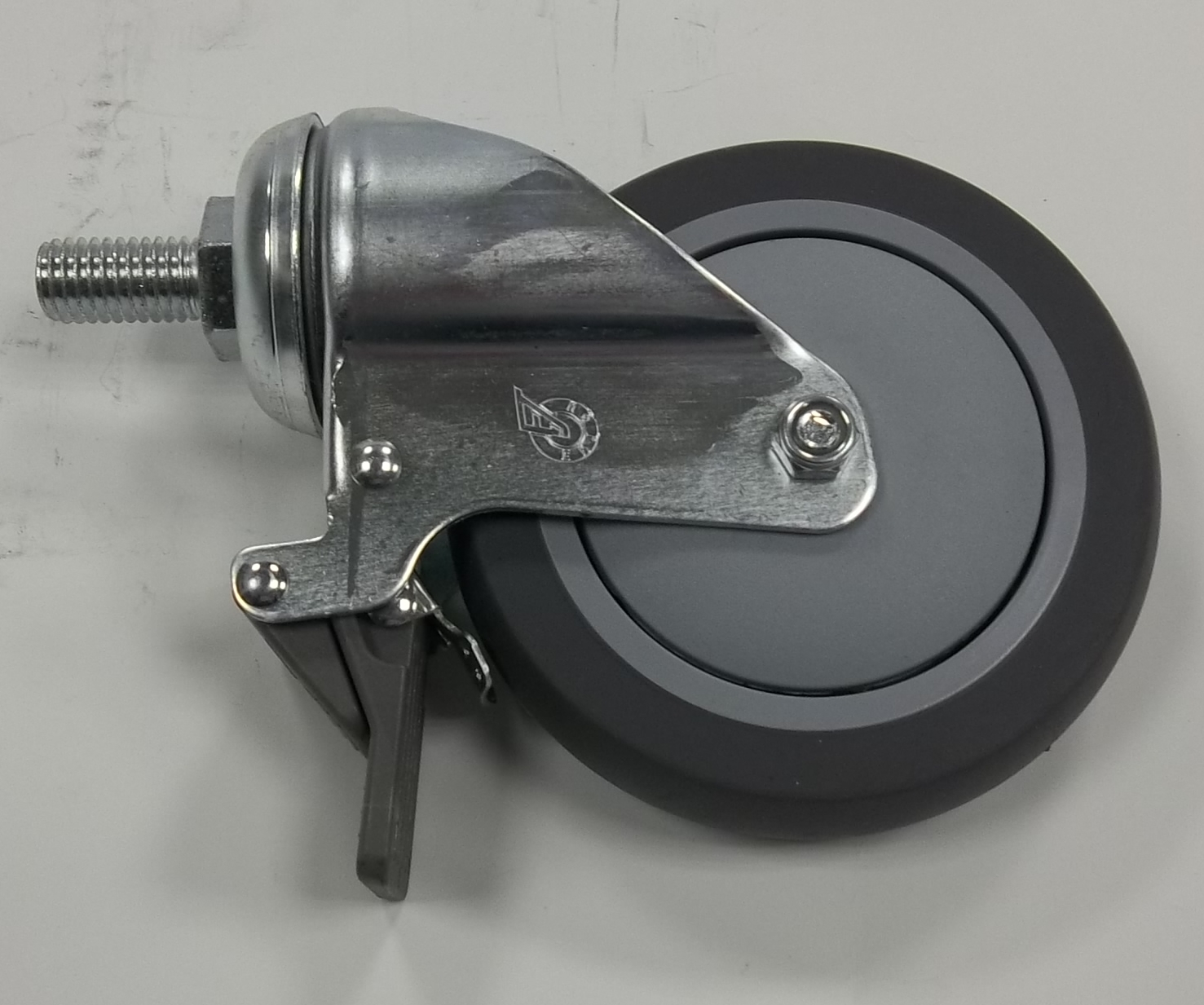 05-362-5PR-4分前雙剎車輪-精培