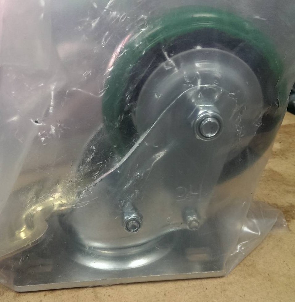 08-5x2-PU-剎車輪-550綠