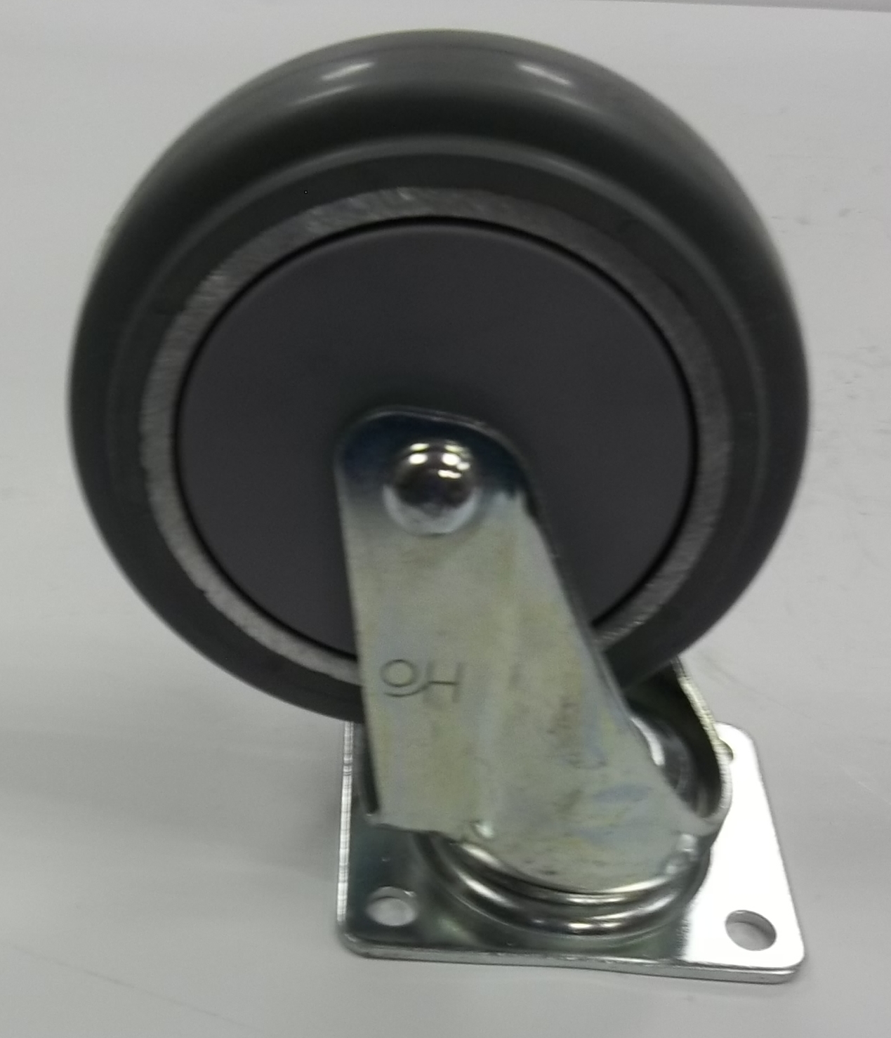 08-5x1.14-橡膠(鋁)活動輪-灰色