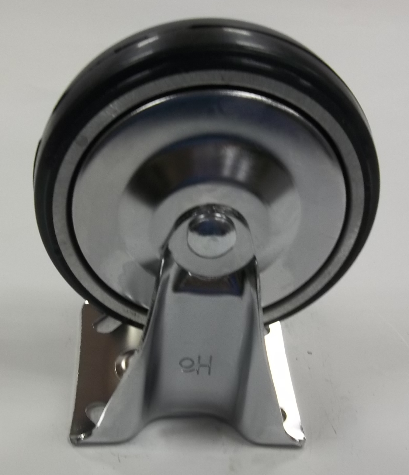 08-6x1.12-橡膠-固定輪-黑色