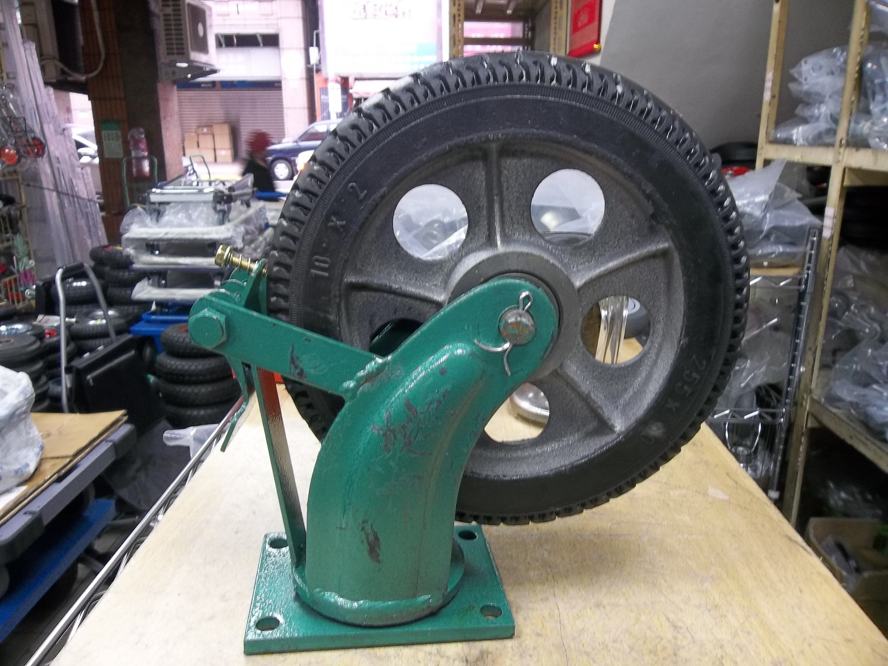 99-10x2橡輪(6303)+10風剎車架重型