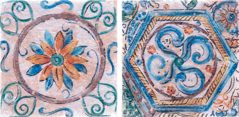 希臘戀曲-花磚組